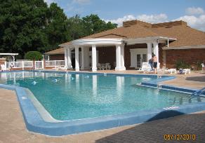 the Colonnades pool clubhouse